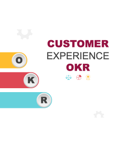 Customer Experience OKR PPT Slide 1