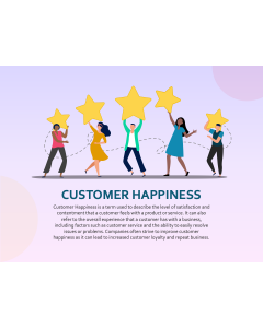 Customer Happiness PPT Slide 1