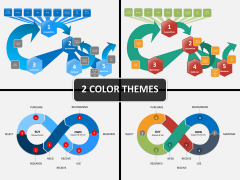 Customer life cycle PPT cover slide