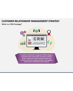 Customer Relationship Management Strategy PPT Slide 1