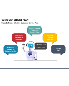 Customer Service Plan PPT Slide 1