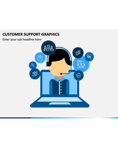 Customer Support Graphics PPT Slide 1