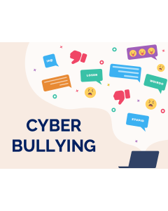 Animated Cyber Bullying PPT Slide 1