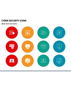 Cyber Security Icons PPT Slide 1