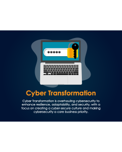 Cyber Transformation PPT Slide 1