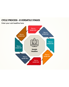 Cycle Process - 8 Versatile Stages PPT Thumbnail