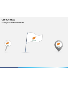 Cyprus Flag PPT Slide 1
