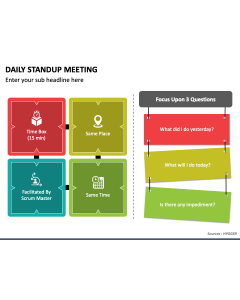 Daily Standup Meeting PPT Slide 1