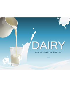 Dairy Theme PPT Thumbnail