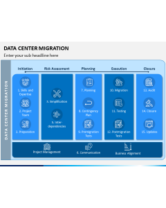Data Center Migration PPT Slide 1