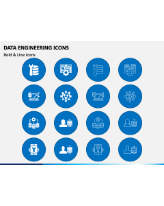 Data Engineering Icons PPT Slide 1