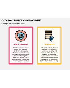 Data Governance Vs Data Quality PPT Slide 1