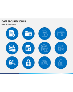 Data Security Icons PPT Slide 1