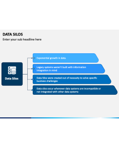 Data Silos PPT Slide 1
