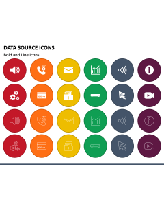 Data Source Icons PPT Slide 1