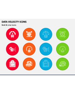 Data Velocity Icons PPT Slide 1