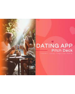 Dating App Pitch Deck PPT Slide 1