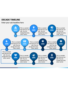 Decade Timeline PPT Slide 4