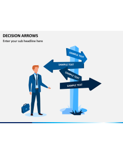 Decision Arrows PPT Slide 1