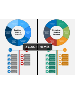 Decision making bundle PPT cover slide