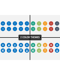 Decision Making Icons PPT Cover Slide