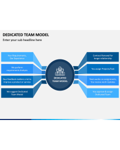 Dedicated Team Model PPT Slide 1