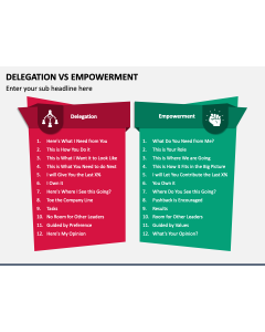 Delegation Vs Empowerment PPT Slide 1