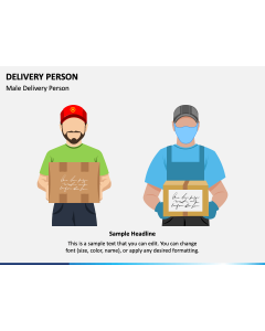 Delivery Person PPT Slide 1