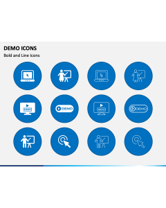Demo Icons PPT Slide 1
