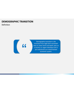 Demographic Transition PPT Slide 1