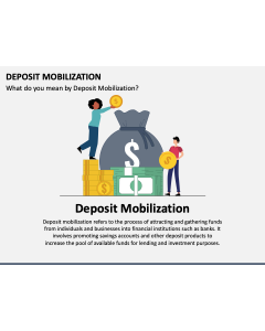 Deposit Mobilization PPT Slide 1