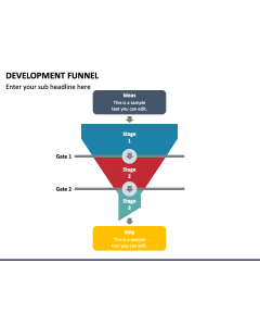 Development Funnel PPT Slide 1