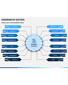 Diagram of Success Free PPT Slide 1