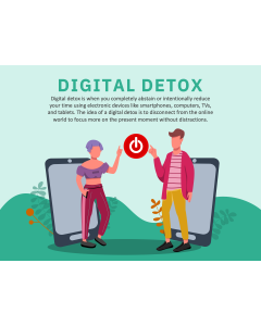 Digital Detox PPT Slide 1