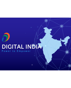 Digital India Theme PPT Slide 1