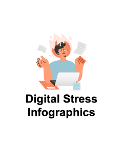 Digital Stress Infographics for PowerPoint and Google Slides