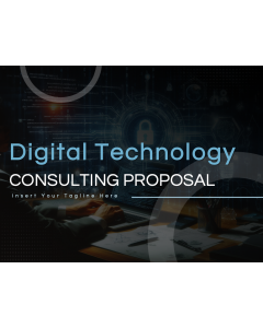 Digital Technology Consulting Proposal PowerPoint and Google Slides Template