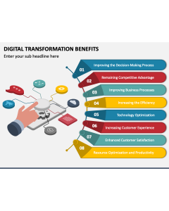 Digital Transformation Benefits PPT Slide 1