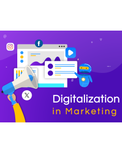 Digitalization In Marketing PPT Thumbnail