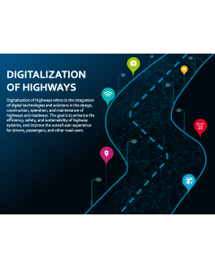 Digitalization of Highways PPT Slide 1