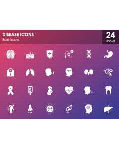 Disease Icons PPT Slide 1