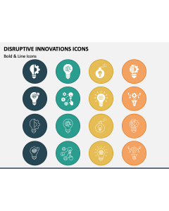 Disruptive Innovations Icons PPT Slide 1