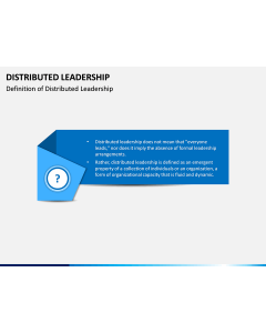 Distributed Leadership PPT Slide 1
