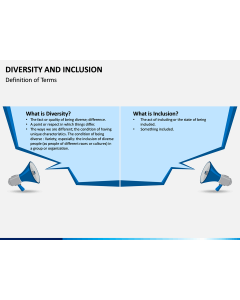Diversity and Inclusion PPT Slide 1