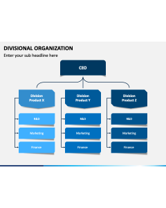 Divisional Organization PPT Slide 1