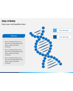 DNA string PPT slide 1
