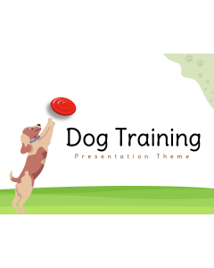 Dog Training Presentation Theme PPT Thumbnail