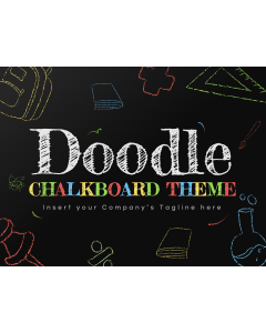 Doodle Chalkboard Theme PPT Thumbnail