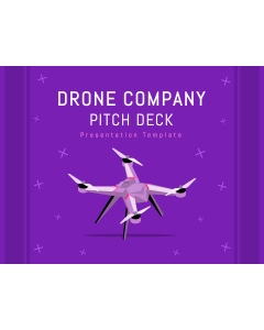 Drone Company Pitch Deck PPT Slide 1