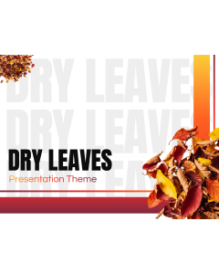 Dry Leaves Presentation Theme PPT Thumbnail